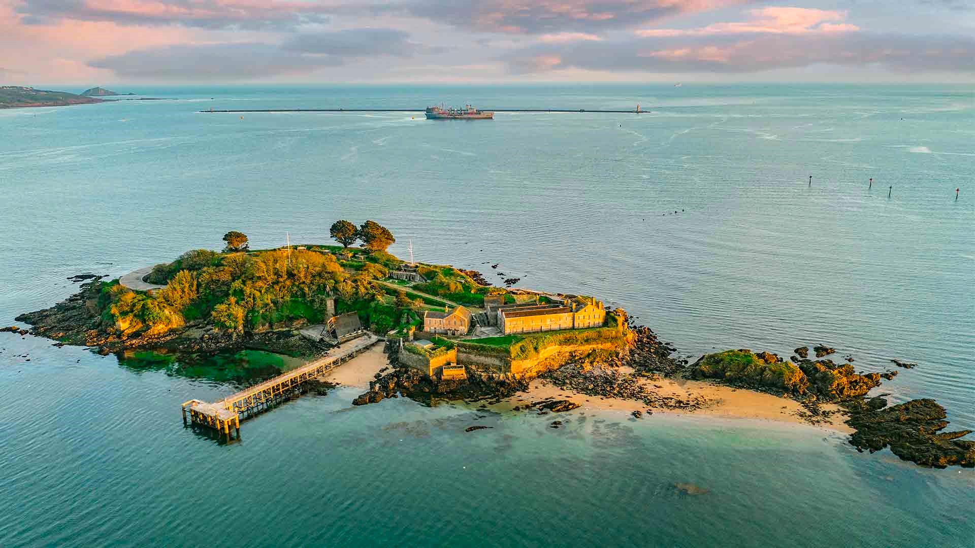 Plymouth's historic Drake's Island