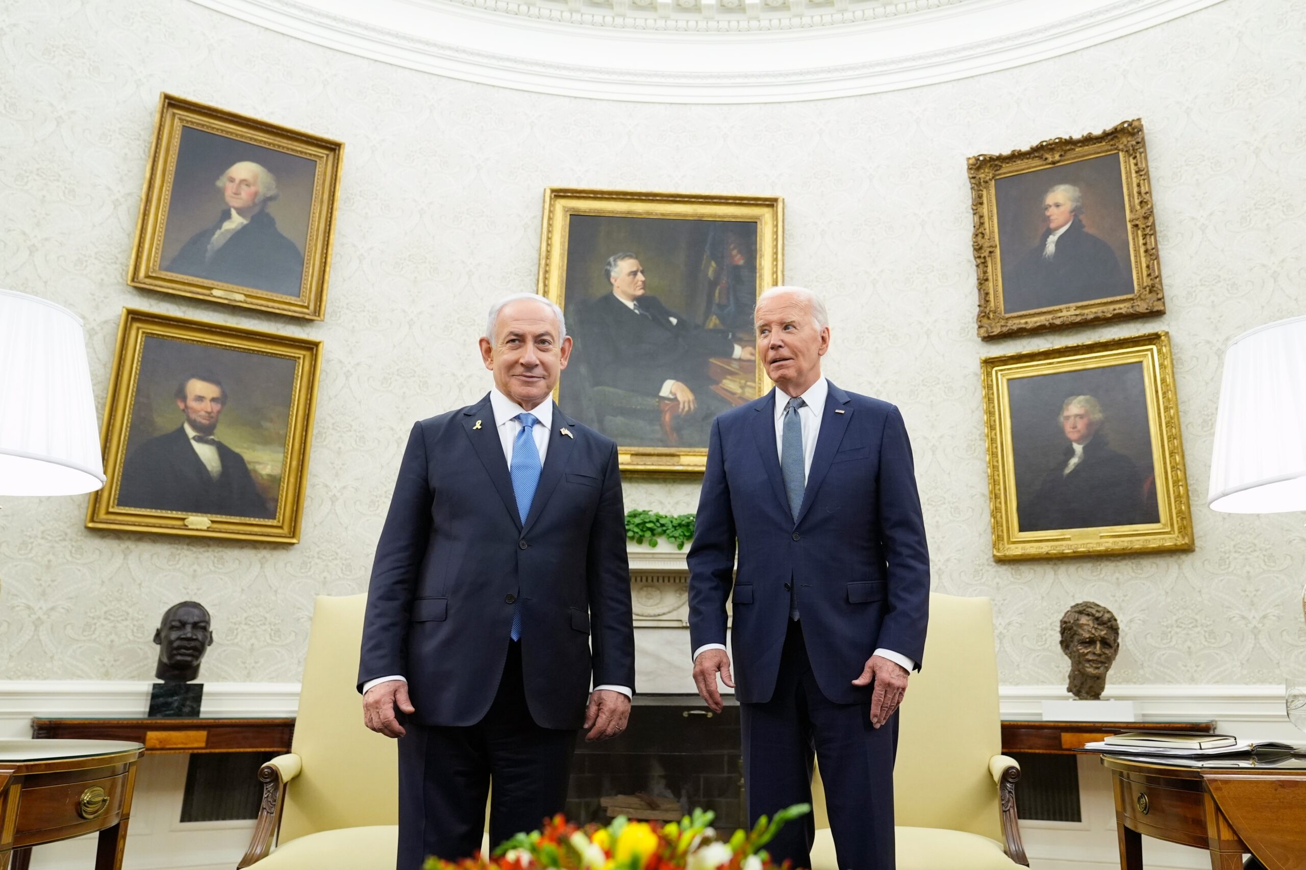 Read more about the article Biden Spoke with Netanyahu Wednesday at a Critical Moment in Gaza Talks 2024