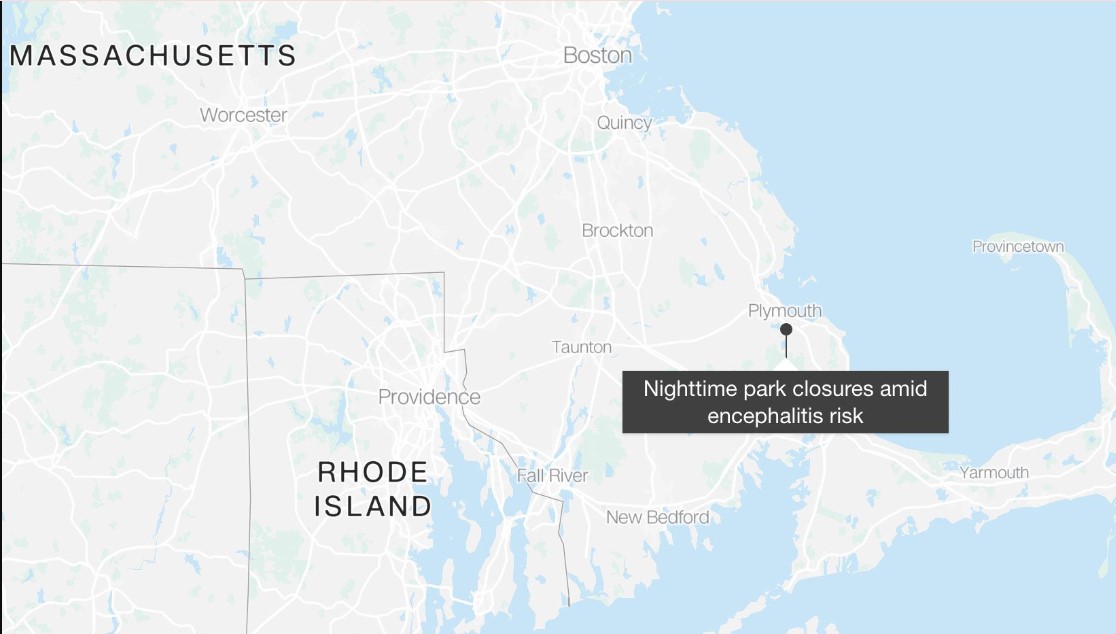 High Mosquito-Borne Encephalitis Risk Prompts Massachusetts Town to Close Parks, Fields at Night