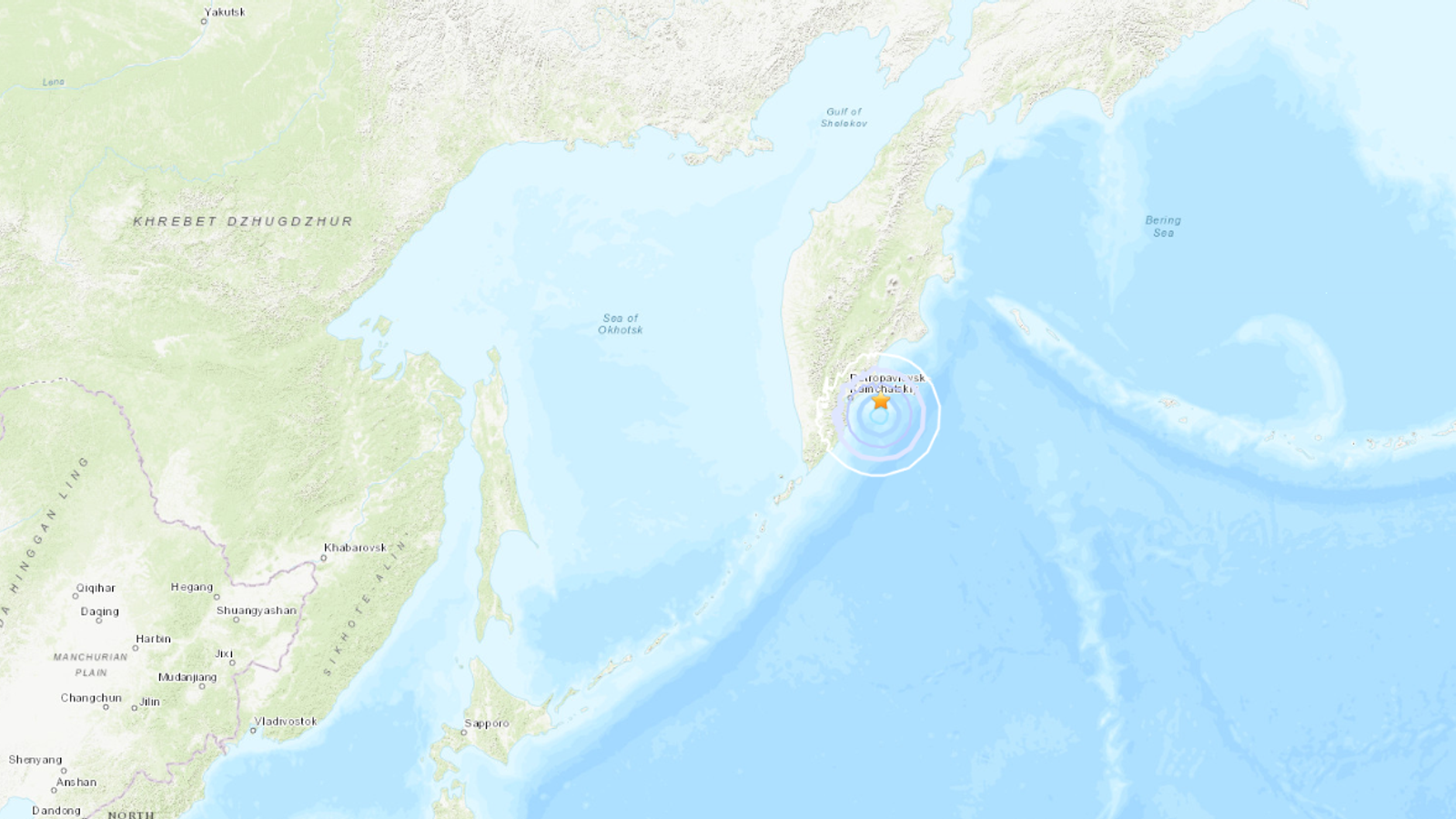 Russian coast earthquake strikes